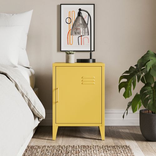 Helga Metal Bedside Table...