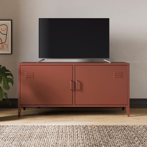 Helga Metal Low Sideboard Red