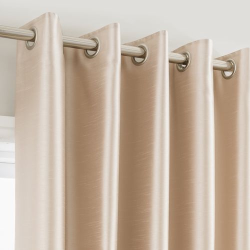 Montana Eyelet Curtains Cream