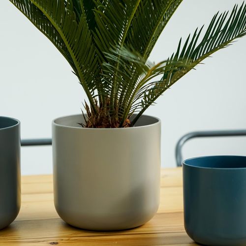 Lisbon Plant Pot Grey