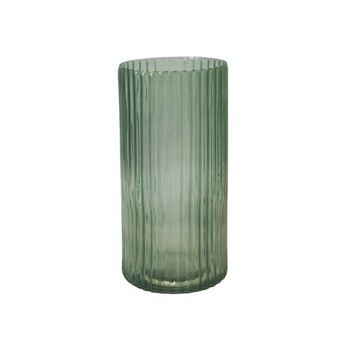 Daphne Ribbed Vase Sage