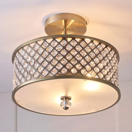 Vogue Hudson 3 Light Semi...