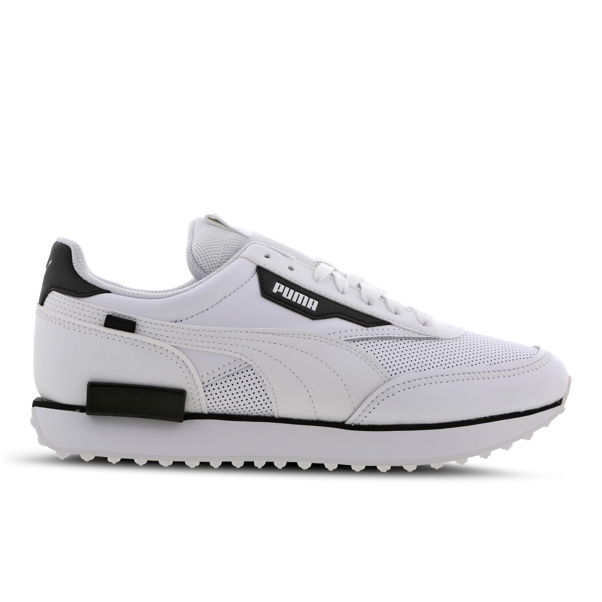 Puma Future Rider Men Shoes White Textile Leather Size 7 5 Foot Locker Compare Westquay