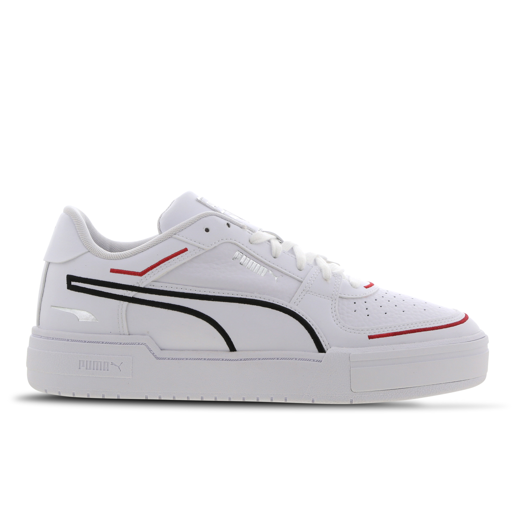 puma basket stitch trainers