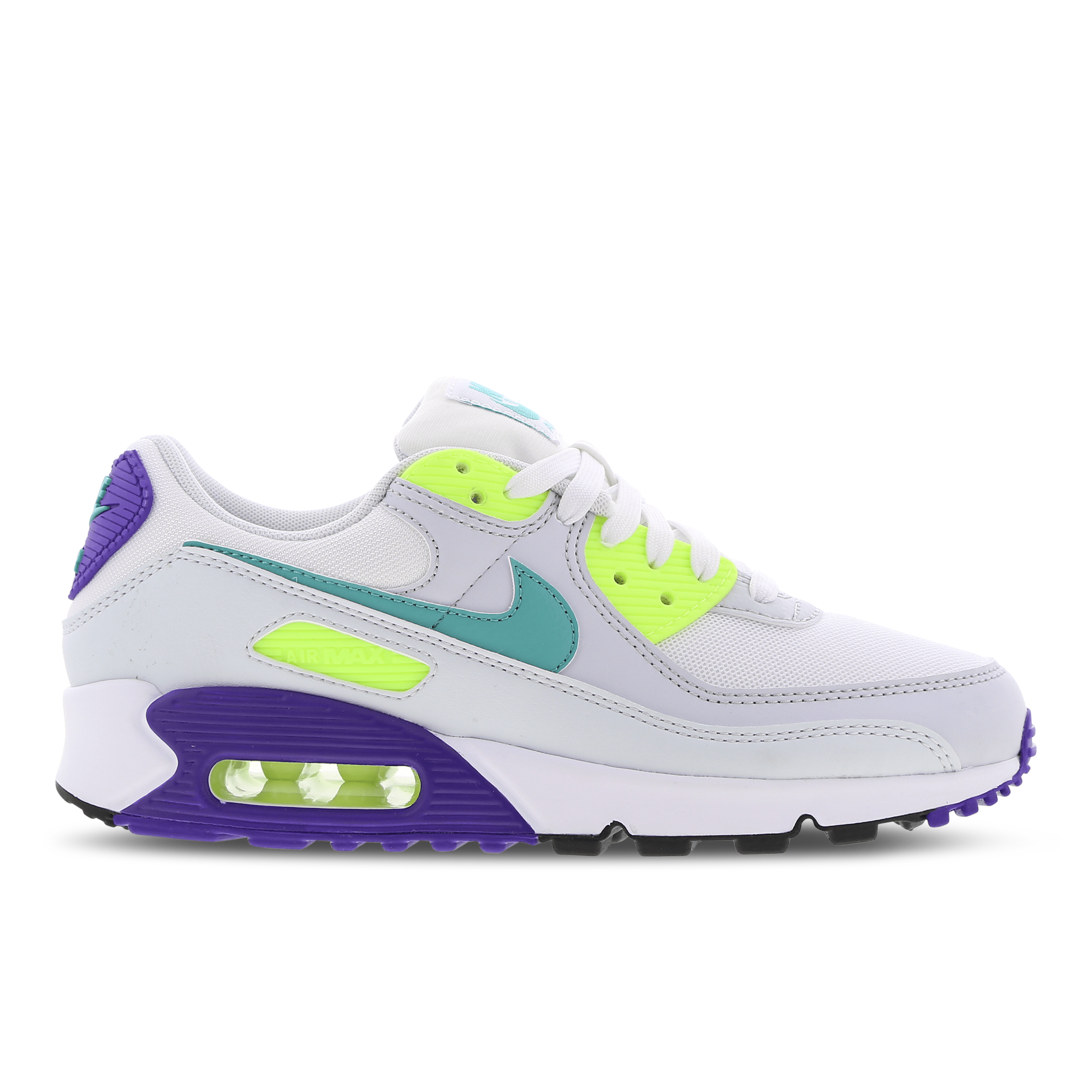 Nike Air Max 90 - Women Shoes - White - Leather, Textile, Synthetics - Size  5.5 - Foot Locker | Compare | Brent Cross