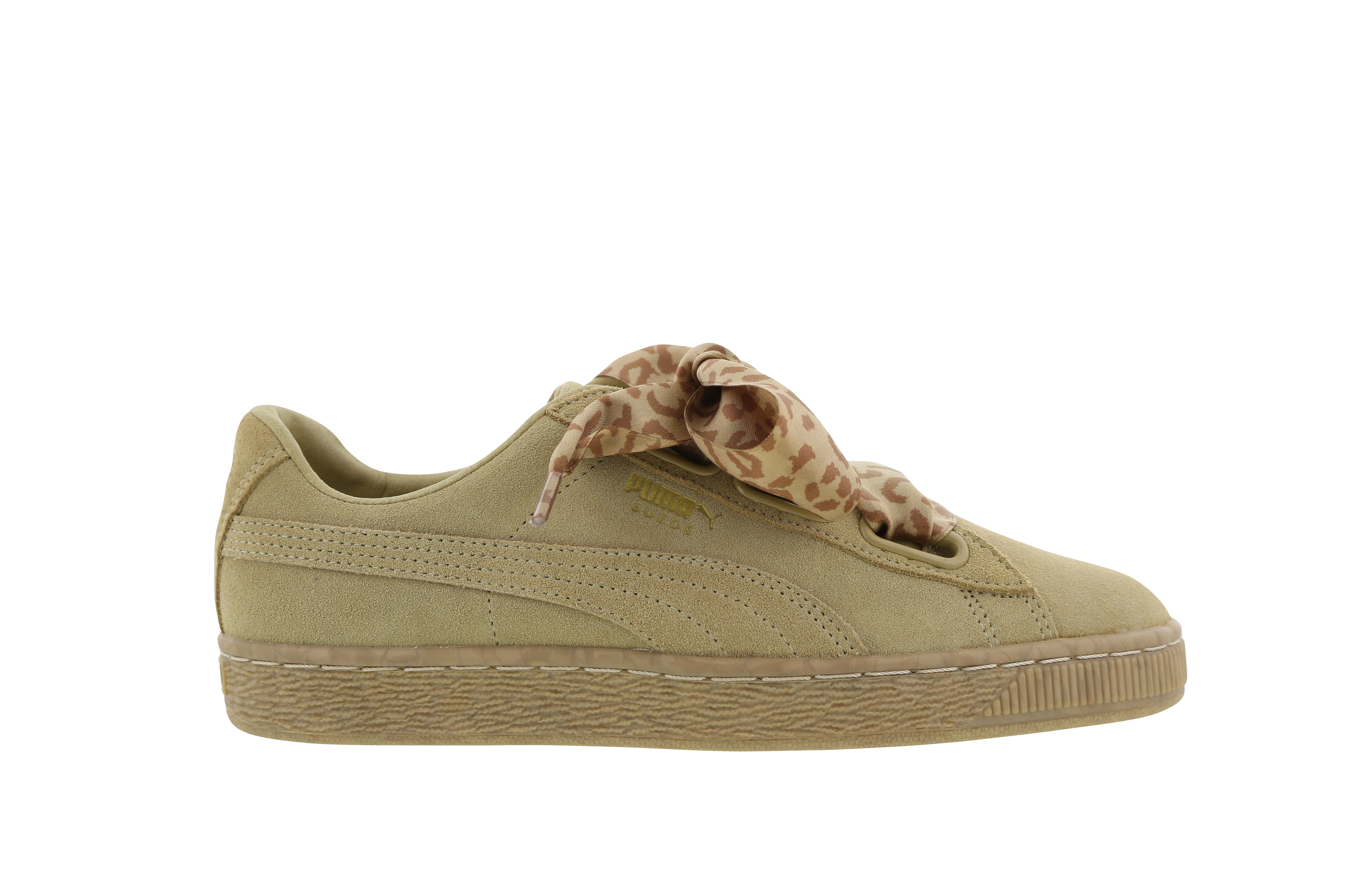 puma basket stitch trainers