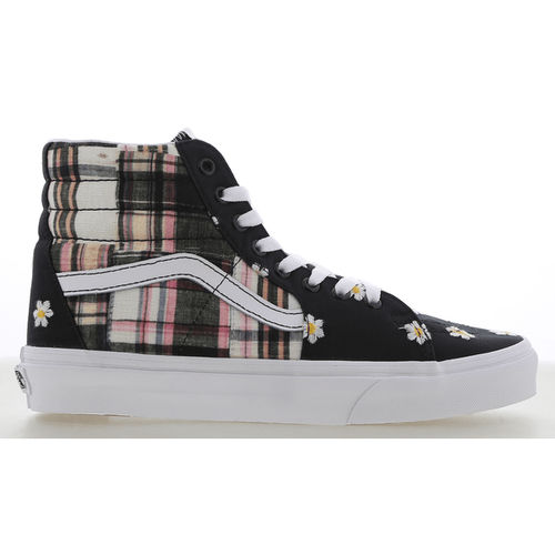 Vans Sk8 Hi Plaid Patchwork -...