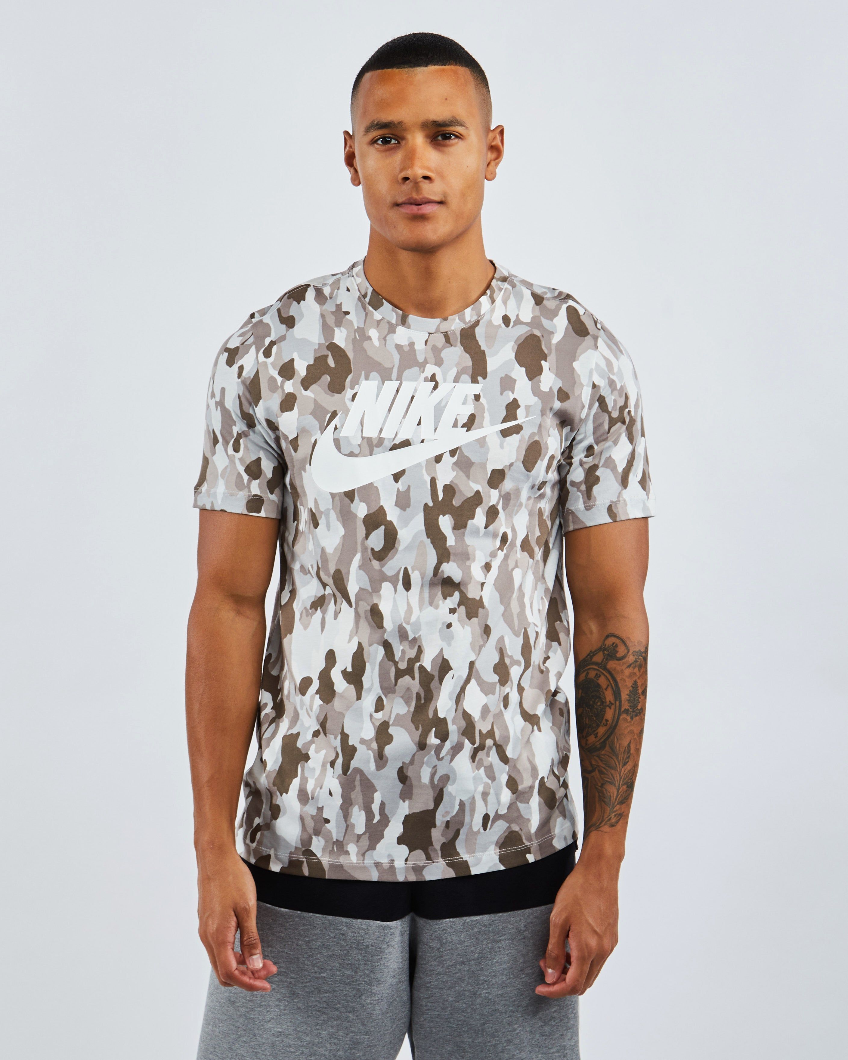 nike club futura all over print camo