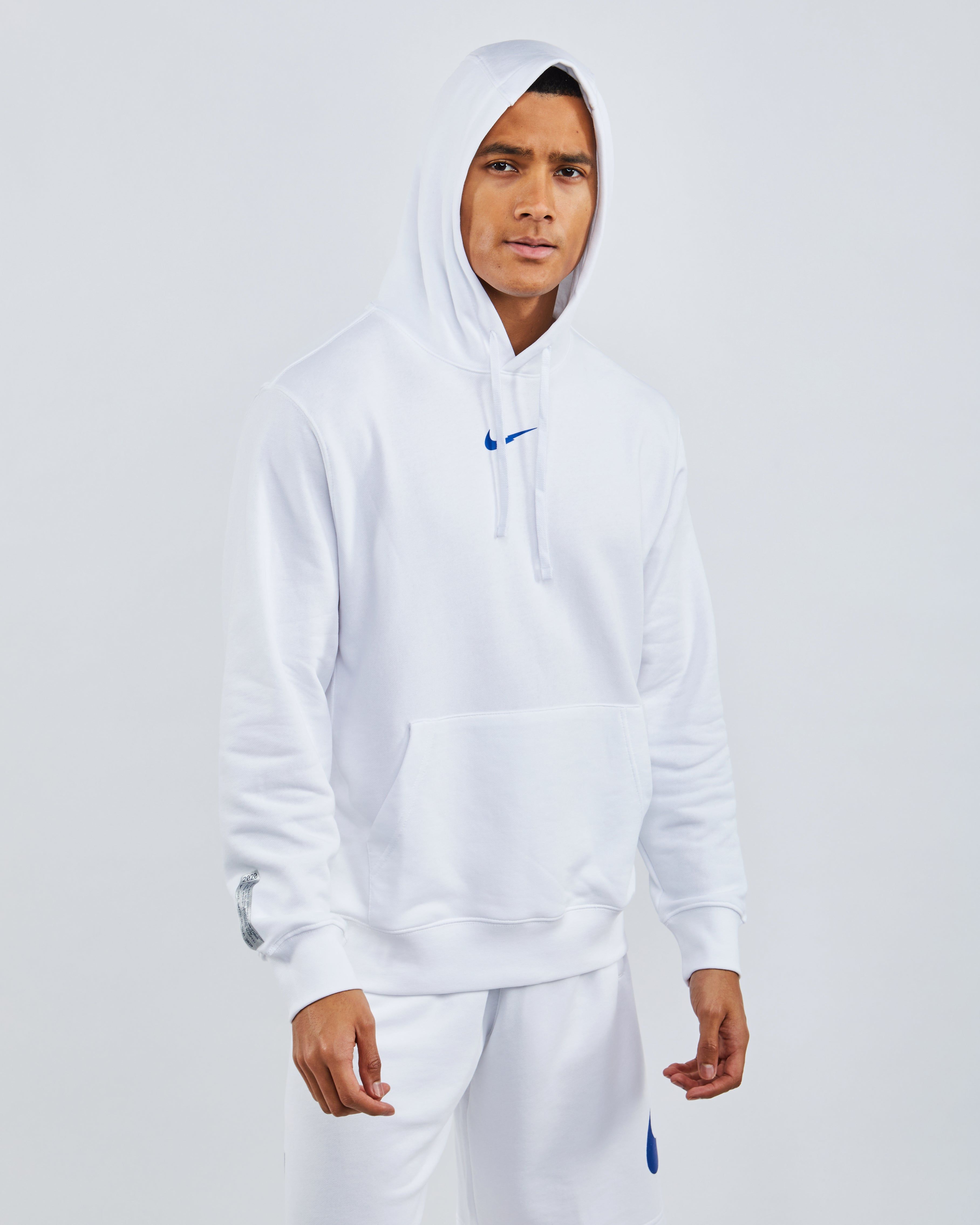 nike reflective swoosh hoodie