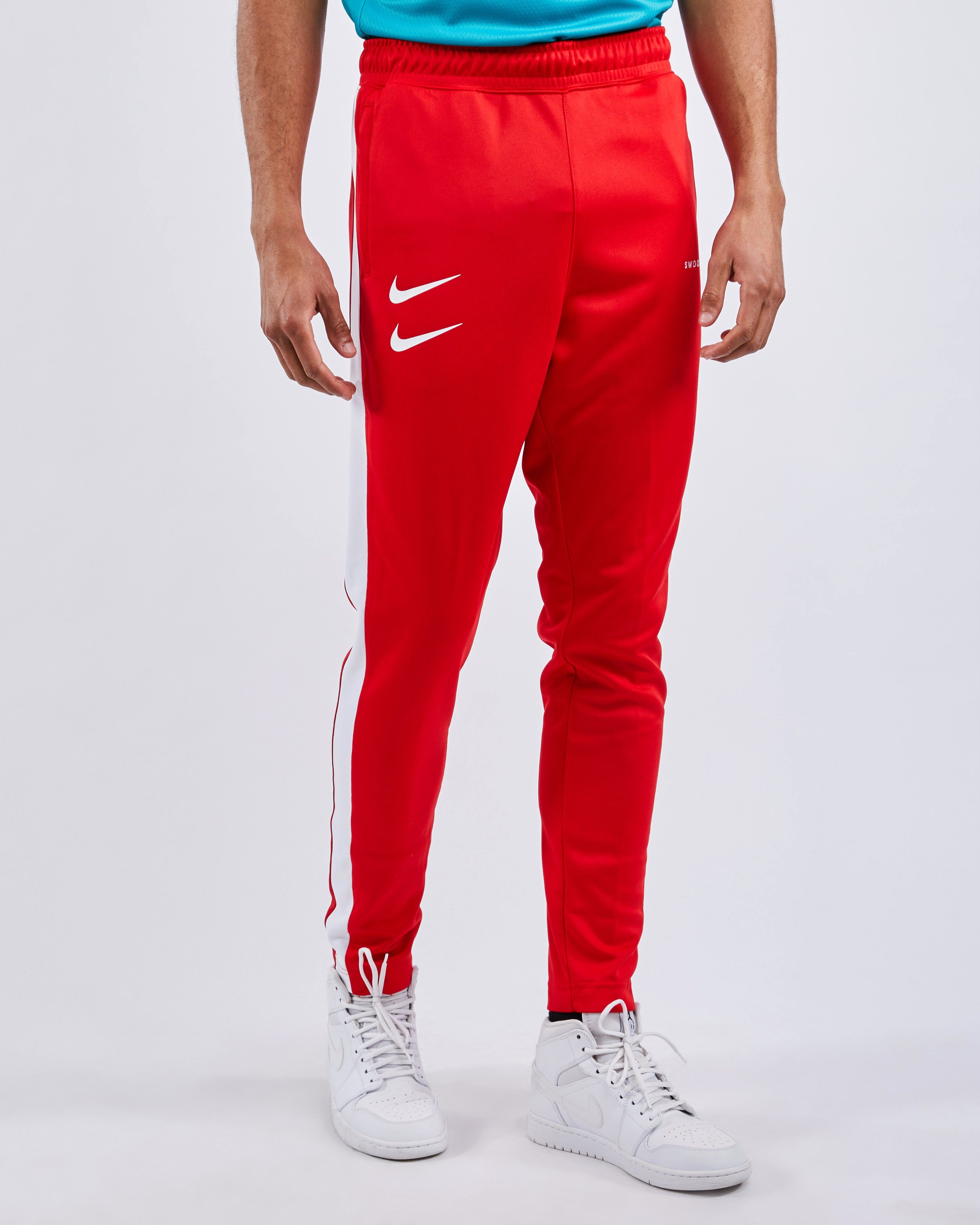 nike swoosh poly pants