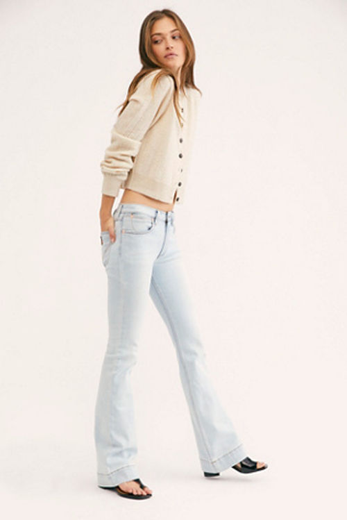 Wrangler Exaggerated Bootcut Jeans by Free People | Compare | Grazia