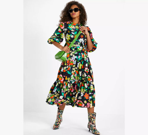 Flower Bed Lawn Dress