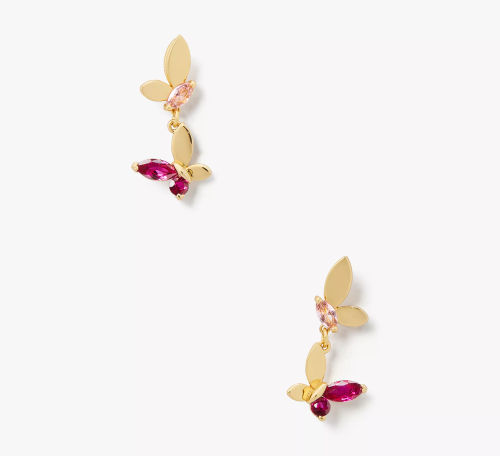 Social Butterfly Drop Earrings