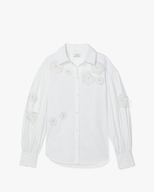 Organza Flower Andie Shirt