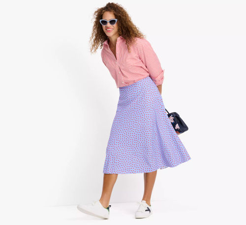 Spring Time Dot Skirt