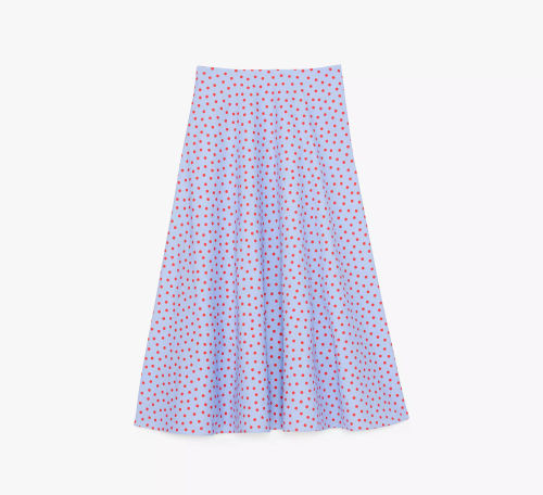 Spring Time Dot Skirt