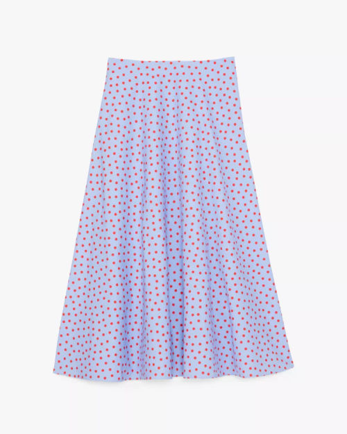 Spring Time Dot Skirt