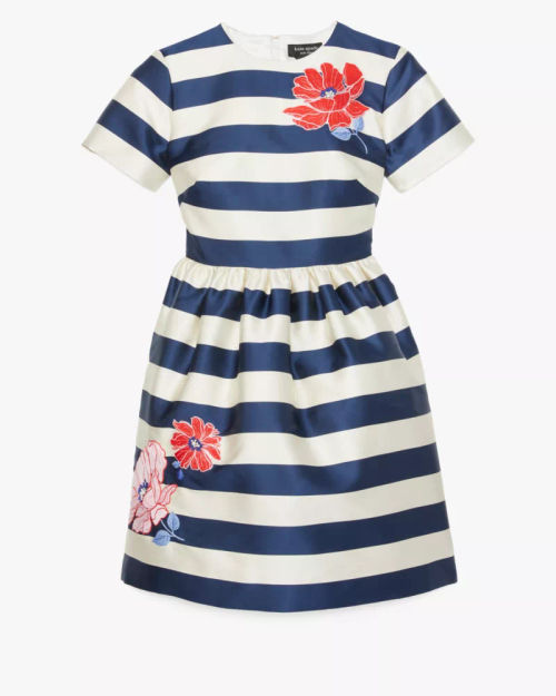 Floral Stripe Dress