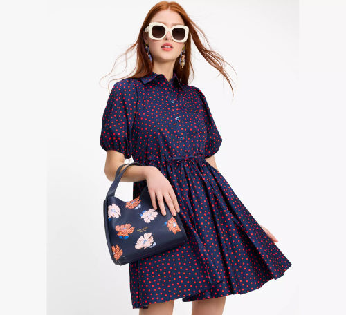 Spring Time Dot Millie Dress