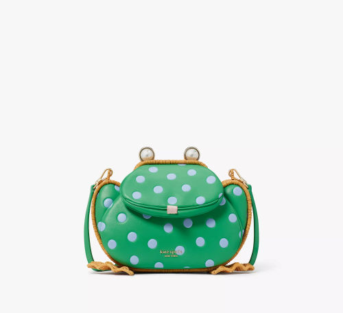 Lily Polka Dot Wicker 3D Frog...