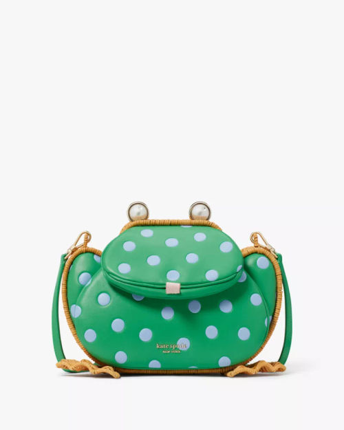 Lily Polka Dot Wicker 3D Frog...