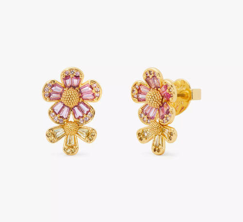 Fleurette Double Studs