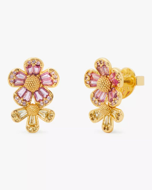 Fleurette Double Studs