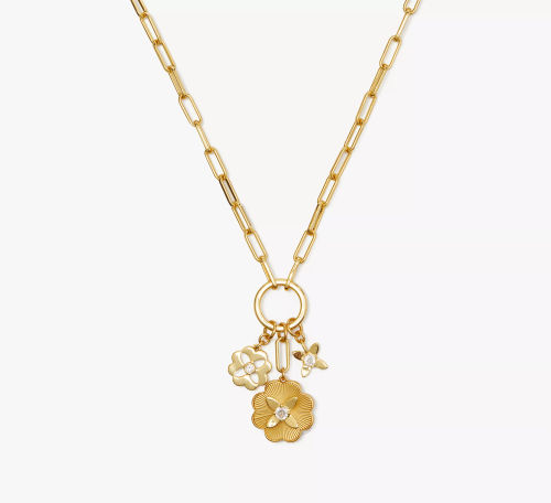 Heritage Bloom Charm Necklace