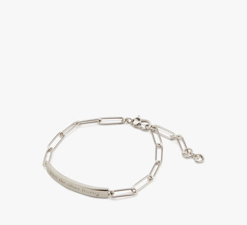 Silver Lining Id Bracelet