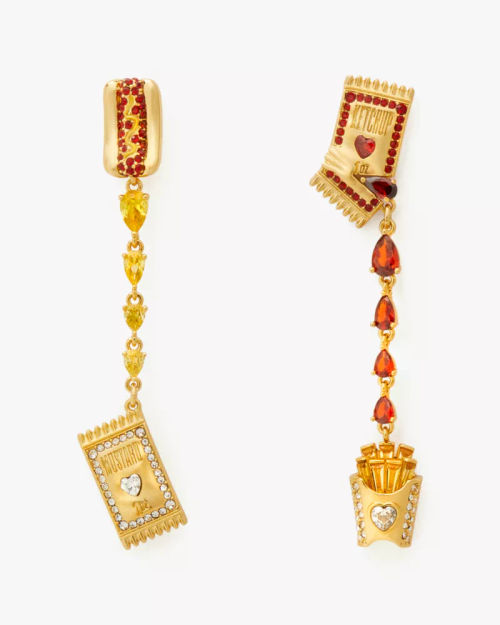 What A Snack Linear Earrings