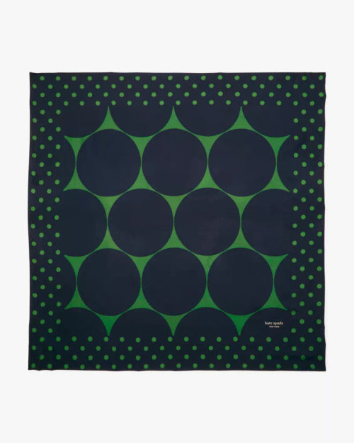 Joy Dot Silk Square Scarf