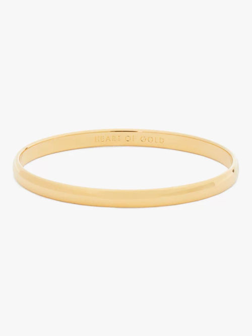 Heart Of Gold Idiom Bangle