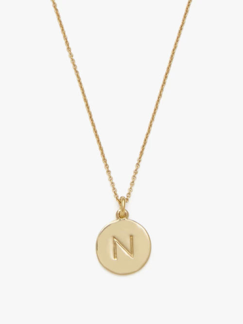 Initial "N" Pendant