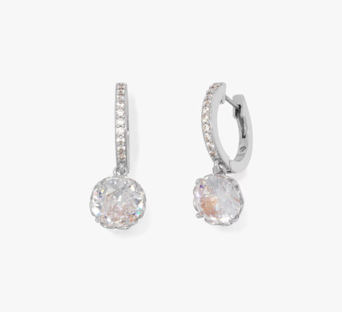 That Sparkle Pavé Mini Hoops