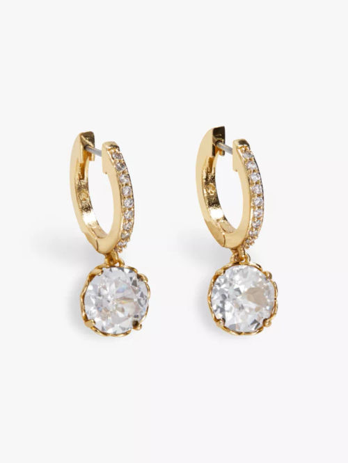 That Sparkle Pavé Mini Hoops