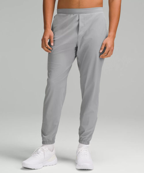 Lululemon Men's Intent Jogger Rulu, Heathered Sea Salt, Size L, Compare