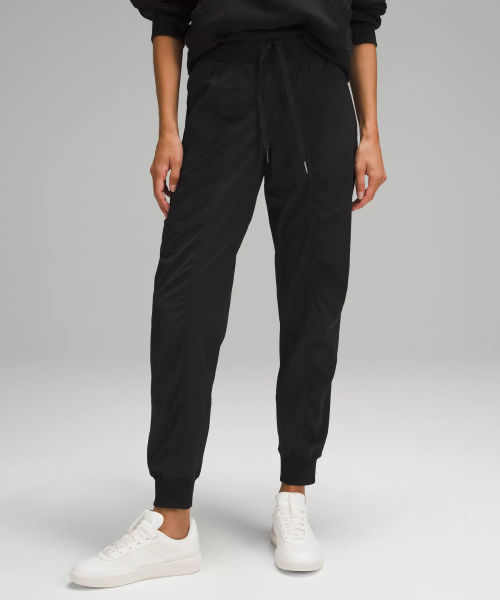 lululemon Women's Dance Studio Mid-Rise Jogger Full Length, Black Size 8, Compare