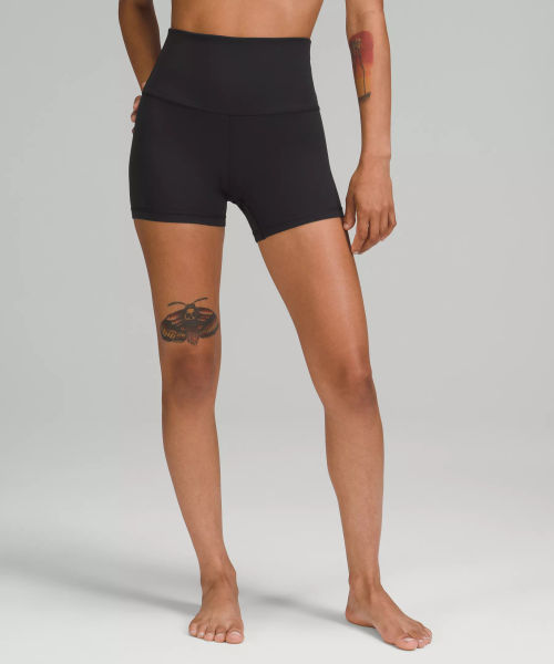 lululemon – Women's Align High-Rise Short – 4 – Color Black