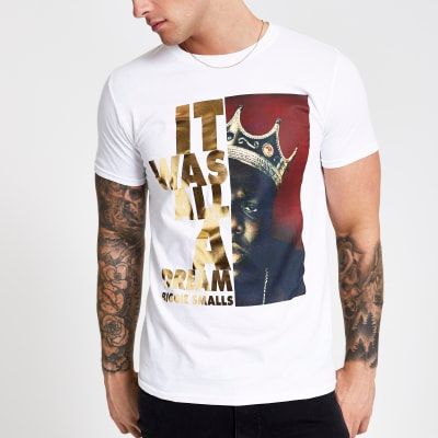 biggie smalls t shirt river island