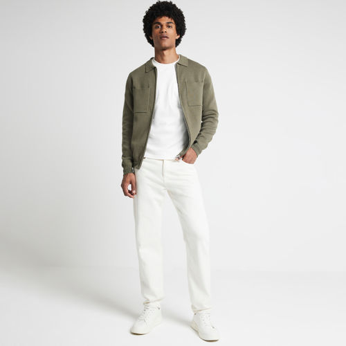 Mens River Island Khaki...