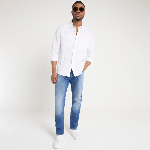 Mens River Island Blue Slim...