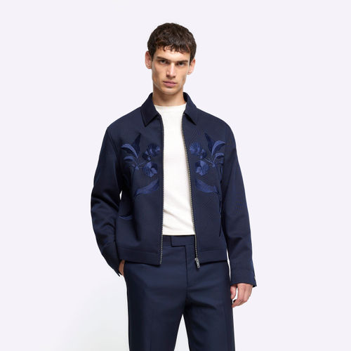 Mens River Island Navy...