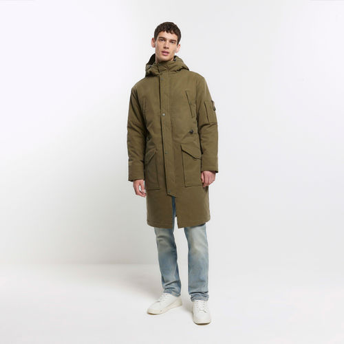 Mens River Island Khaki...