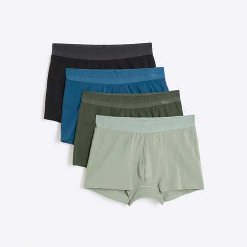 Mens River Island 4Pk Green...