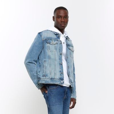 River Island 2016 Spring Men's Denim Campaign | Blue jeans outfit men, Jeans  outfit men, Men fashion casual outfits