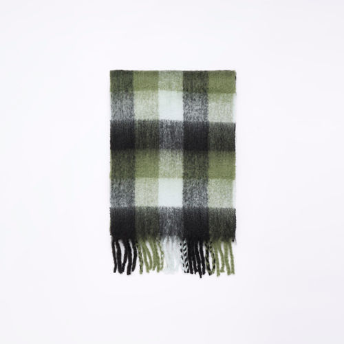 Mens River Island Green Check...