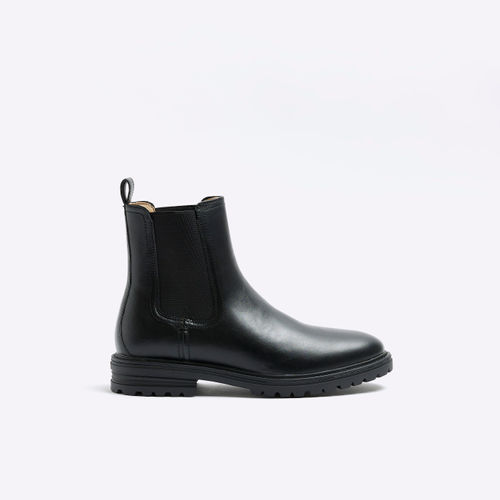 Mens River Island Black Wide...