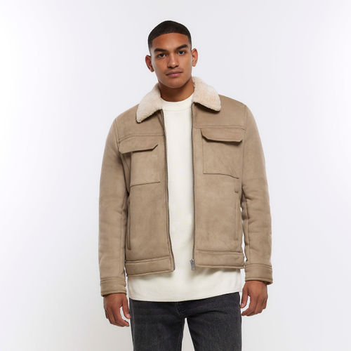 Mens River Island Beige...