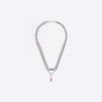 River island shop mens necklace
