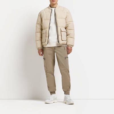 River island slim store fit cargo trousers